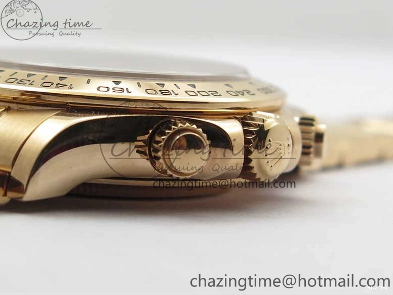 MiroTime 0421 Daytona 116508 RG Noob 1:1 Best Edition 904L SS Case and Bracelet RG Dial Numbers SA Comfortable 2704